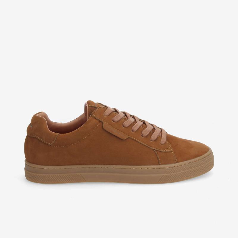 SPARKLE SNEAKER M - NUBUCK - NOISETTE